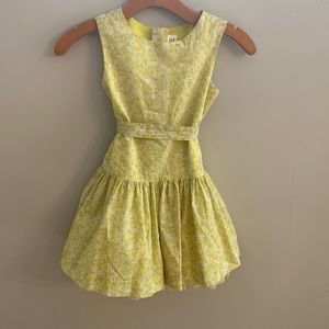 Yellow GAP summer dress